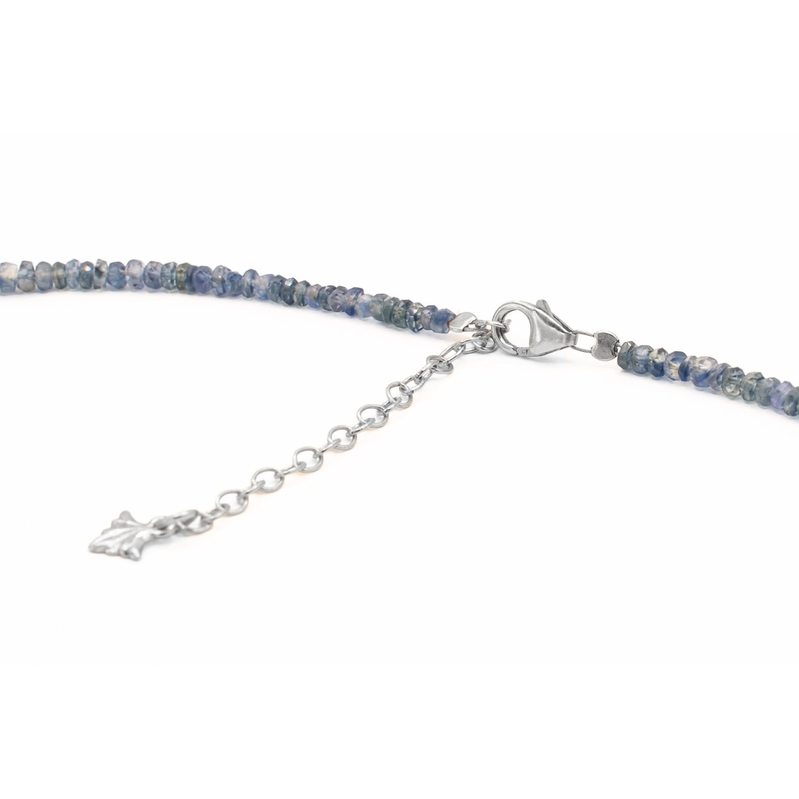 Sapphire and gold bead necklace - Playa Venao