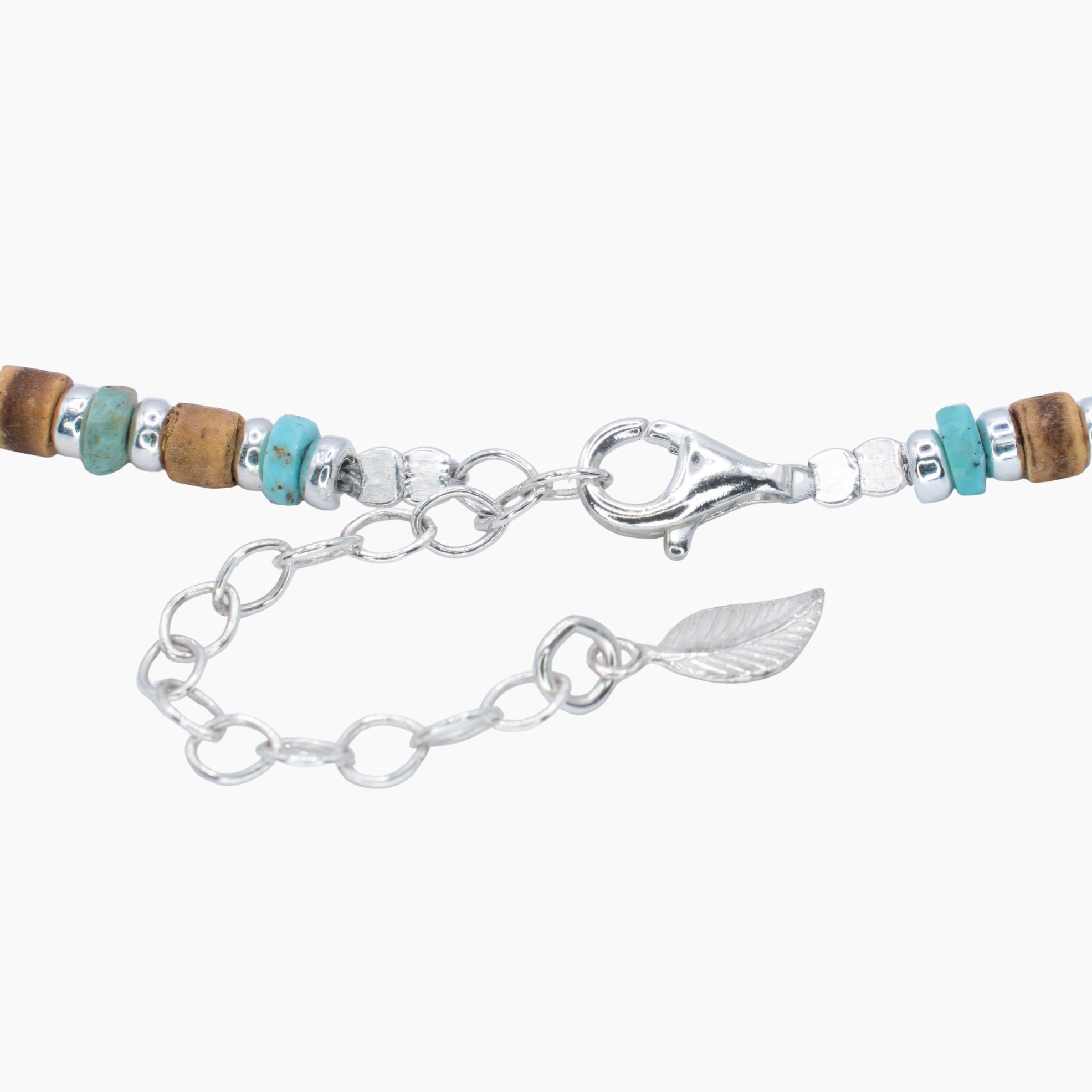 Turquoise and pearl necklace - El Sunzal