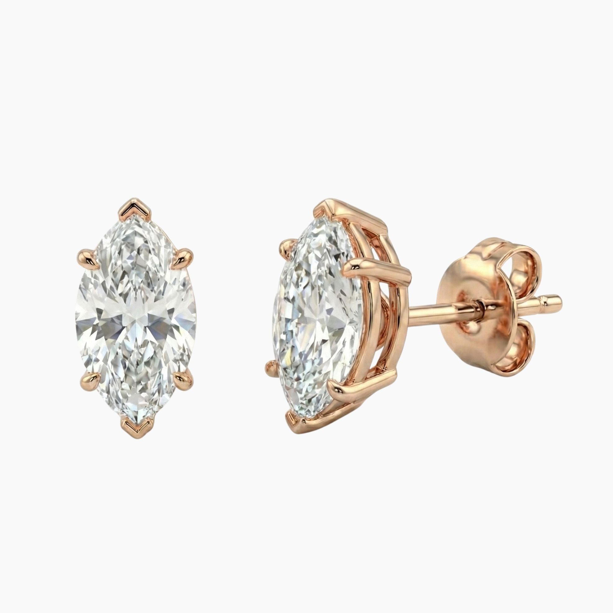 Marquise Diamond Earrings