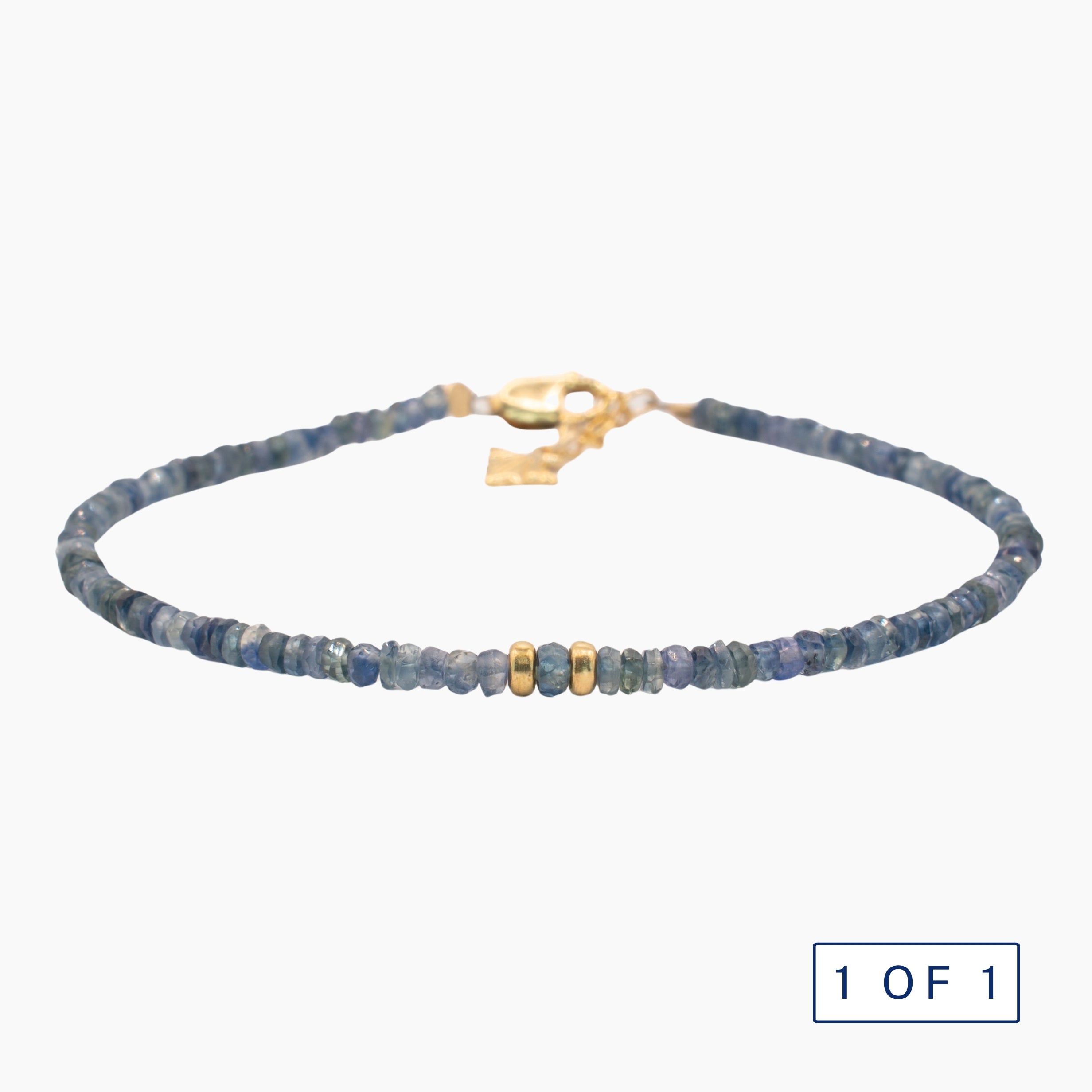 צמיד ספיר וזהב - פלאיה ונאו