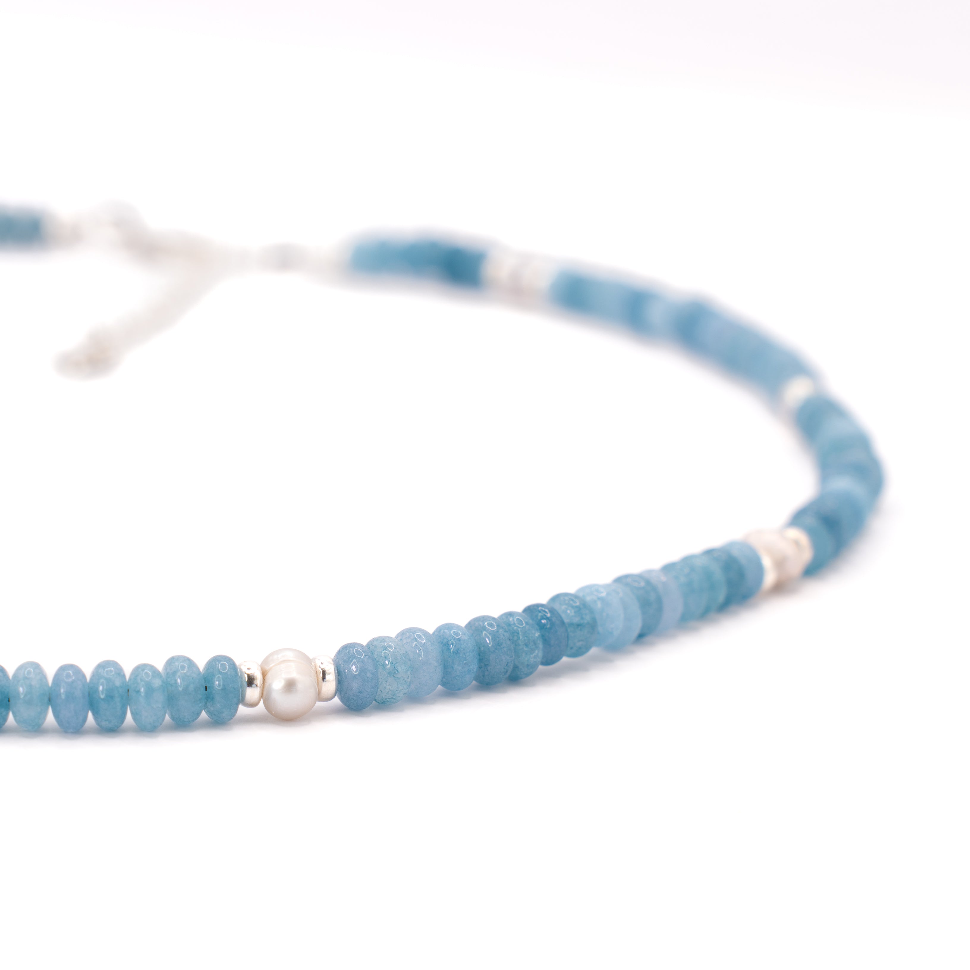 Jade and pearl necklace - El Tonco
