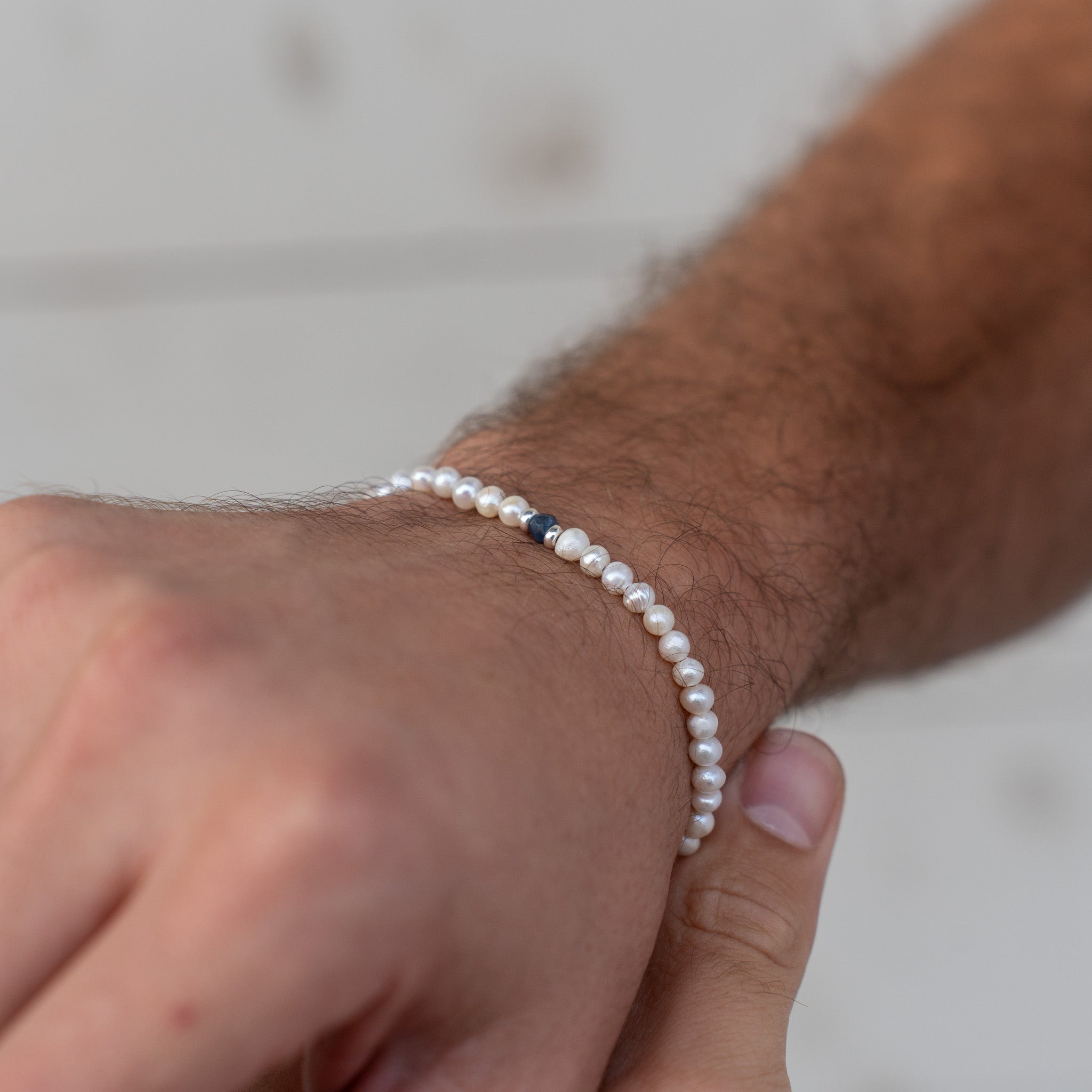 צמיד פנינים - דל ריי