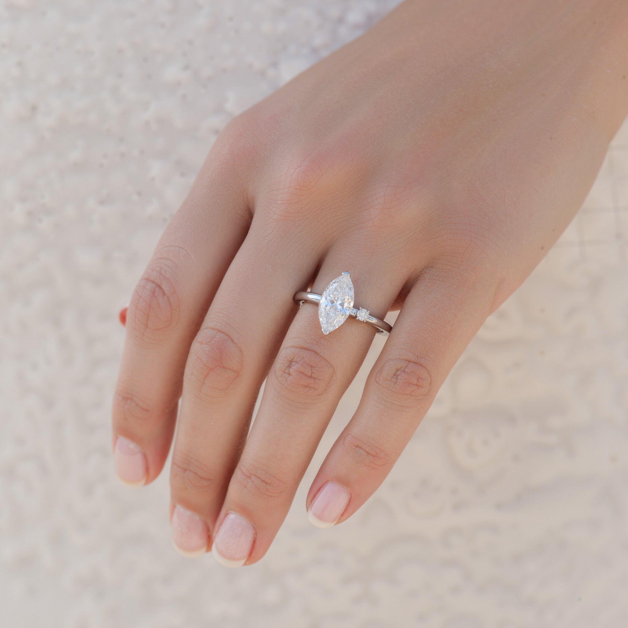 Marquise Diamond Ring