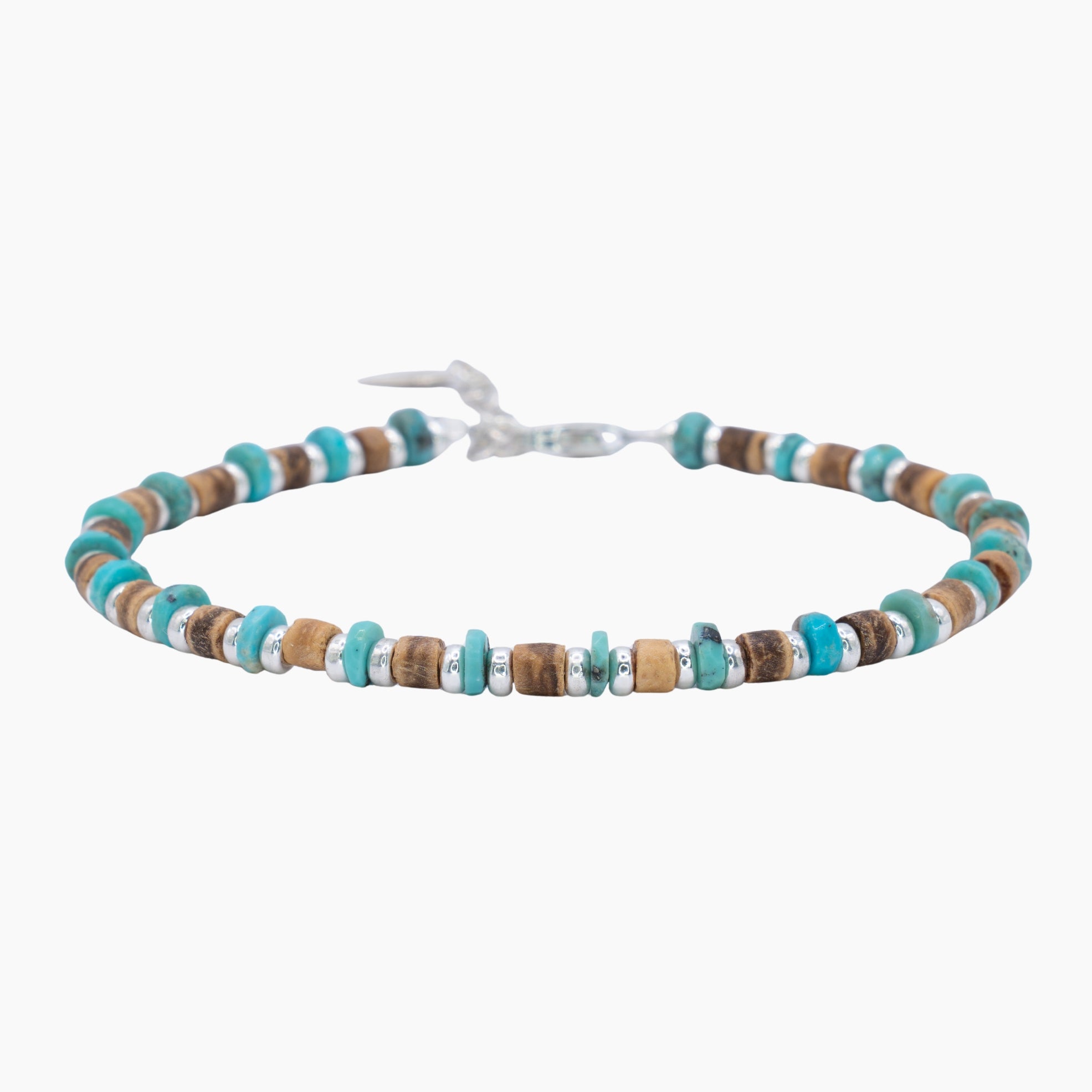 צמיד טורקיז וקוקוס טבעי - טולום