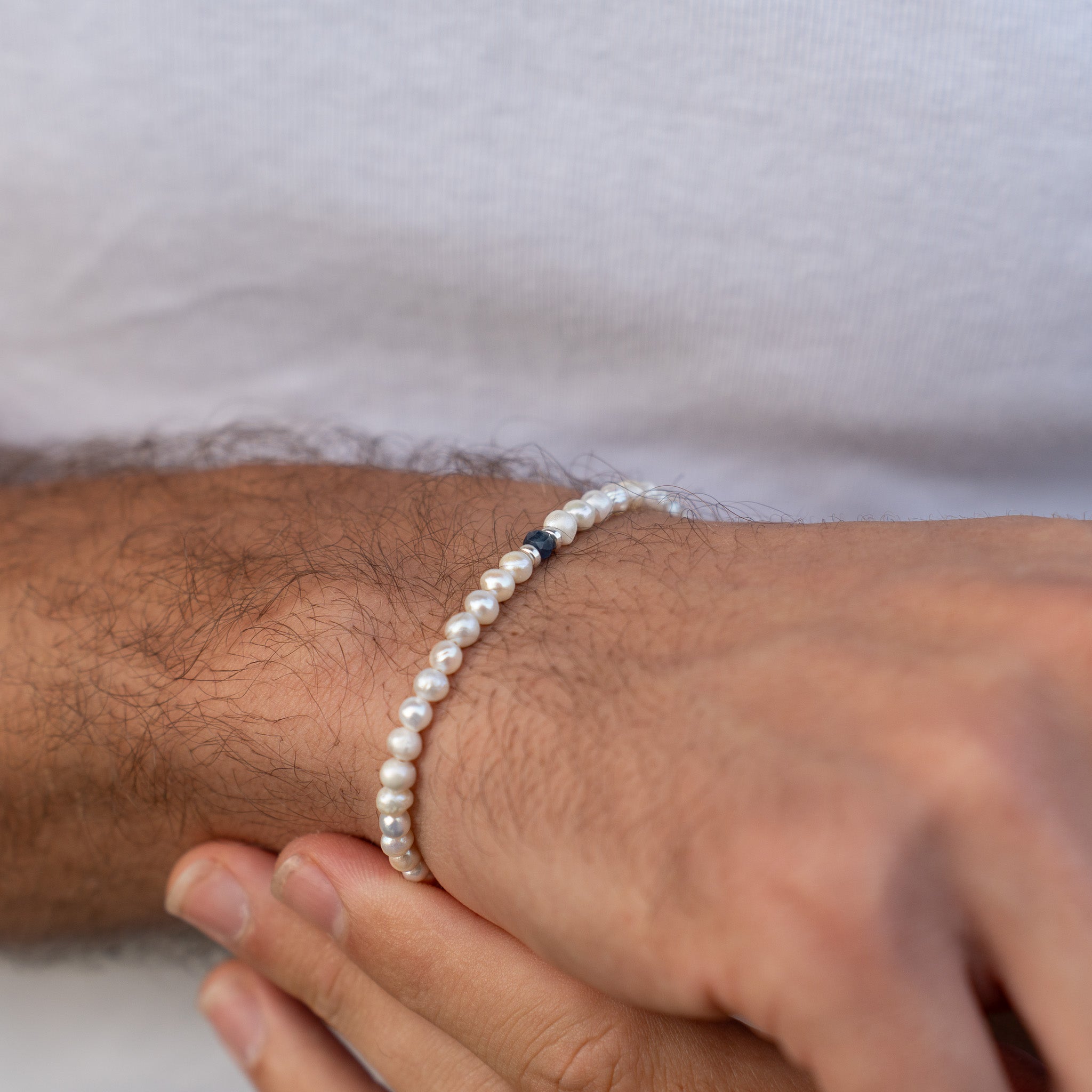 צמיד פנינים - דל ריי