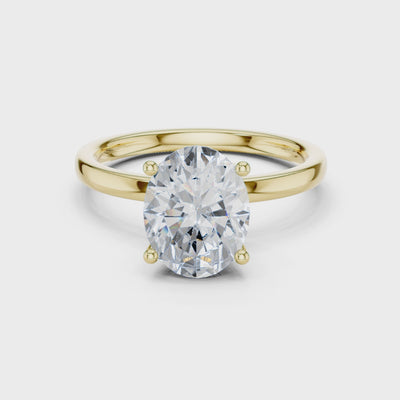 אובל - זהב צהוב - סרטון 360